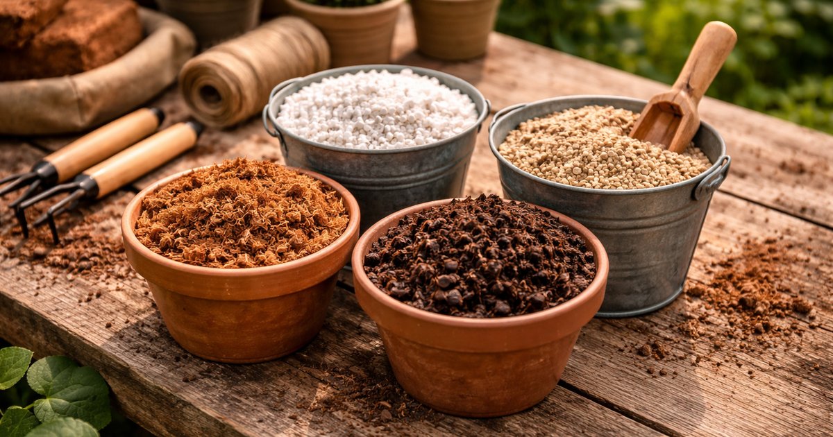 Choosing a growing medium — coco coir explained for UK beginner gardeners