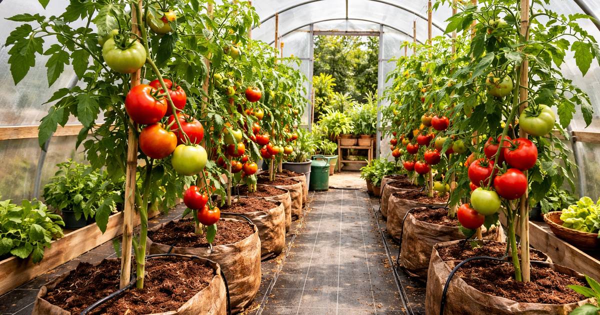 Coco coir in UK greenhouses and polytunnels — year-round growing guide for protected crops