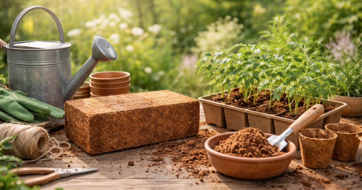 How to Rehydrate and Reuse Coco Peat | Blue Apple Garden