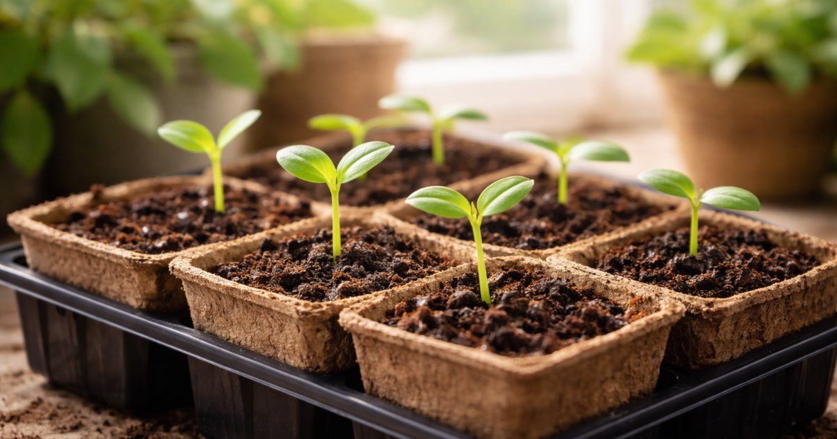 Coco Peat for Seed Starting | Blue Apple Garden